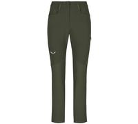 Salewa Agner DST W - pantaloni softshell - donna I44 D38 Dark Green/White woman Durastretch,Pfc-Free,Bluesign