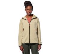 Salewa Agner Hemp 2 Hooded W - felpa in pile - donna Light Brown/Black I46 D40