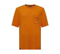 Salewa Agner Hemp/Dst M - T-shirt - uomo 54 Orange man Salewa Committed,Canapa