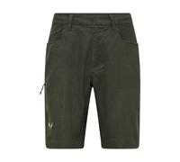 Salewa Agner Hemp M Ripstop - pantaloni corti arrampicata - uomo 48 Dark Green man Recycled Polyester,Canapa