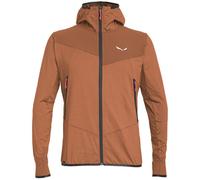 Salewa Agner Hybrid Pl/Dst - giacca softshell - uomo Dark Brown/Black/Red 54