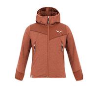 Salewa - Kid's Agner Melange PolarLite Full Zip Hoody - Giacca in pile 104 rosso