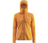 Salewa Agner Pl M Hoodie - giacca in pile - uomo 52 Dark Yellow/Black/Red man Pfc-Free,Bluesign,Salewa Committed,Recycled Materials,Polarlite,Durastretch