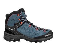 SALEWA Alp Trainer 2 Mid Gore-tex W - Donna - Blu / Nero / Arancione - Taglia 36 1/2- modello 2026