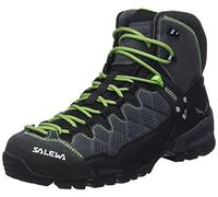 SALEWA Ms Alp Trainer Mid Gtx, Scarpe da camminata Uomo, Onyx Pale Frog, 43 EU