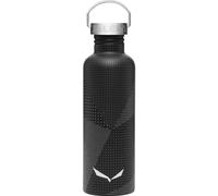 SALEWA Aurino Stainless Steel 1,0L Bottle, black out/dots, UNI