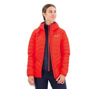 SALEWA Brenta Rds Dwn W Jkt, Giacca isolante foderata in lana Donna, Rosso Flame, M