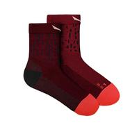 Salewa - Women's MTN TRN Sal. AM QRT Sock - Calze da trekking EU 36-38 rosso
