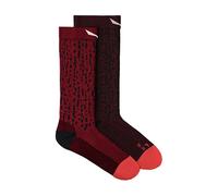 Salewa - Women's MTN TRN Sal. AM Crew Sock - Calze da trekking EU 42-44 rosso