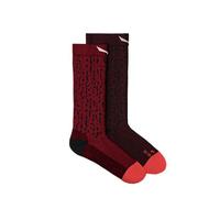 Salewa - Women's MTN TRN Sal. AM Crew Sock - Calze da trekking EU 42-44 rosso