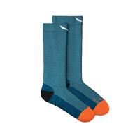 Salewa - MTN TRN All Mountain Crew Sock - Calze da trekking EU 39-41 turchese/blu