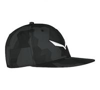 SALEWA Cappellini unisex Puez Camou Flat Cap, Grigio camou/0830/0910, Taglia unica