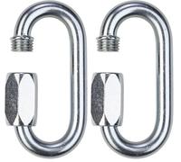 Salewa Carabiner Maillon Rapide Natural, 7 x 4 x 1.5 CM, 000000001471