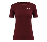 Salewa - Women's Cristallo Warm AMR Tee - Intimo lana merinos 40 rosso