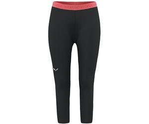 Salewa Cristallo Warm AMR - calzamaglia a 3/4 - donna Black/Red I44 D38