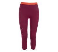 Salewa Cristallo Warm AMR - calzamaglia a 3/4 - donna I42 D36 Pink woman Wool,Bluesign