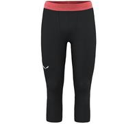 Salewa Cristallo Warm Alpine Merino Responsive 3/4 Leggings Nero M Uomo