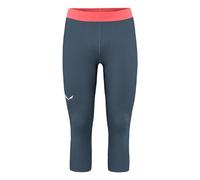 Salewa - Cristallo Warm AMR 3/4 Tight - Intimo lana merinos 48 - M blu