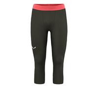 Salewa Cristallo Warm Amr M 3/4 Tight. Pantaloni, Verde Oliva Scuro, M Uomo