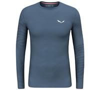 Salewa - Cristallo Warm AMR L/S Tee - Intimo lana merinos 54 - XXL blu