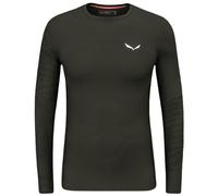 Salewa Cristallo Warm Amr M L/S Tee., Oliva Scuro, M