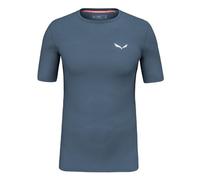 Maglietta funzionale da uomo Salewa CRISTALLO WARM AMR M T-SRT. Taglia: M / Colore: blu scuro/bianco