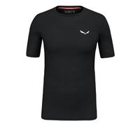 Salewa - Cristallo Warm AMR Tee - Intimo lana merinos 48 - M nero