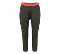 Salewa Cristallo Warm Amr W 3/4Tight., Oliva Scuro, XS