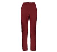 Salewa W Dolomia - pantaloni trekking - donna I46 D40 Dark Red woman Pfc-Free,Durastretch