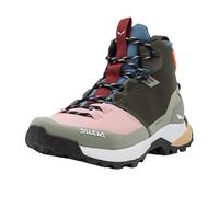 SALEWA Donna Puez 2 Mid PTX Scarpe, Dark Olive-Shadow, 37