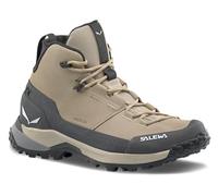 SALEWA Donna Puez Leather Mid PTX Scarpe, Quicksand-Onyx, 42.5