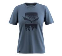 Salewa Eagle 3cime Short Sleeve T-shirt Blu XS Donna