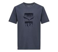 Salewa Eagle 3cime-Maglietta Taglia M S/S Tee, Java Blue, XXL Uomo