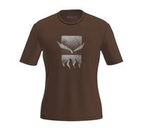SALEWA Eagle 3Cime T-Shirt M, 2XL, Earth Brown