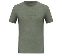 Salewa Eagle Eitd Merino Short Sleeve T-shirt Verde S Uomo