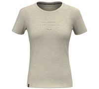 Salewa Eagle Eitd Am W - T-shirt - donna I44 D38 Beige woman Wool,Salewa Committed,Recycled Materials