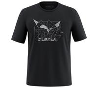 Salewa - Eagle Geometric T-Shirt - Maglia funzionale 50 nero