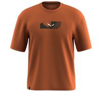 Salewa - Eagle Hybrid Loose T-Shirt - Maglia funzionale 46 marrone