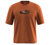 Salewa - Eagle Hybrid Loose T-Shirt - Maglia funzionale 50 marrone