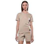 Salewa Eagle Logo Patch W - T-shirt - donna I46 D40 Light Brown woman Tencel/Lyocell