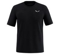Salewa - Eagle Minilogo Alpine Merino T-Shirt - Maglia merino 46 nero