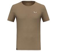 Salewa - Eagle Minilogo Alpine Merino T-Shirt - Maglia merino 48 quicksand