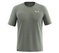 Salewa - Eagle Minilogo Alpine Merino T-Shirt - Maglia merino 52 shadow