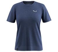 Salewa Eagle Minilogo Am-Maglietta, Denim Scuro, M Donna
