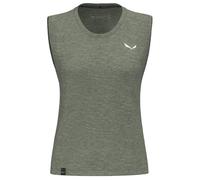 Salewa - Women's Eagle Minilogo Alpine Merino Tank Top - Maglia merino 42 olivia