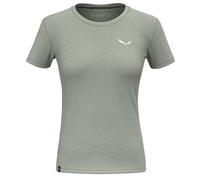 Salewa Eagle Minilogo Merino Short Sleeve T-shirt Grigio XS Donna