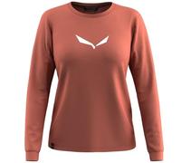 SALEWA Eagle Solidlogo Dry Tee W, Etruscan Red, XXS