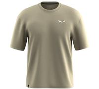 T-shirt Salewa Eagle Sunset Loose manica corta marrone beige - XL