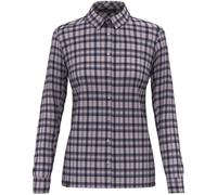 Salewa Camicia Donna Fanes Flannel 5 Polarlite a maniche lunghe Pink Zephyr/Navy Blazer 40