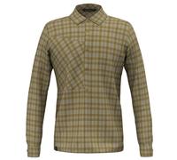 Salewa Fanes Flannel 5PL W L/S - camicia maniche lunghe - uomo 56 Brown man Bluesign,Polarlite,Salewa Committed,Tencel/Lyocell